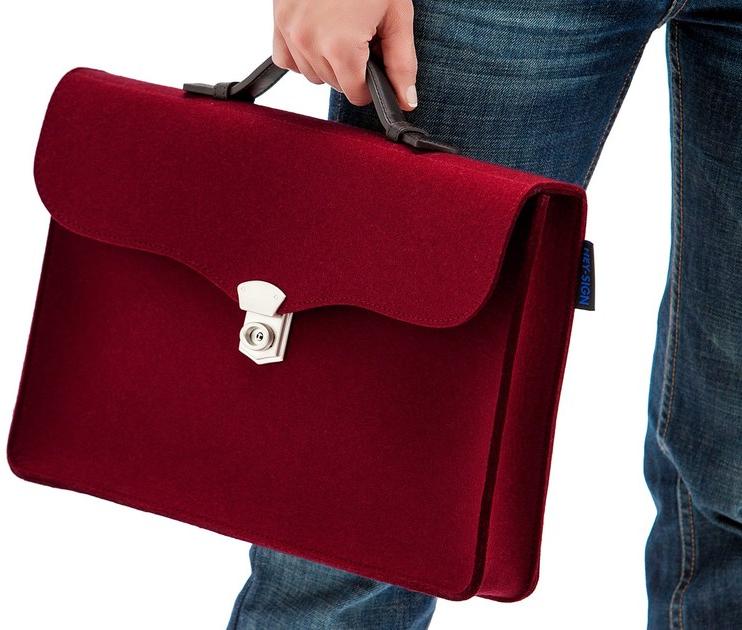 Рабочая сумка из шерстяного войлока Santreyd sun-id-1484499 - Вид №3