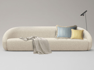 3-местный тканевый диван