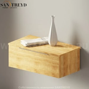 Flaminia BOX Настенная тумба 70 см с 1 ящиком BX296.WQ