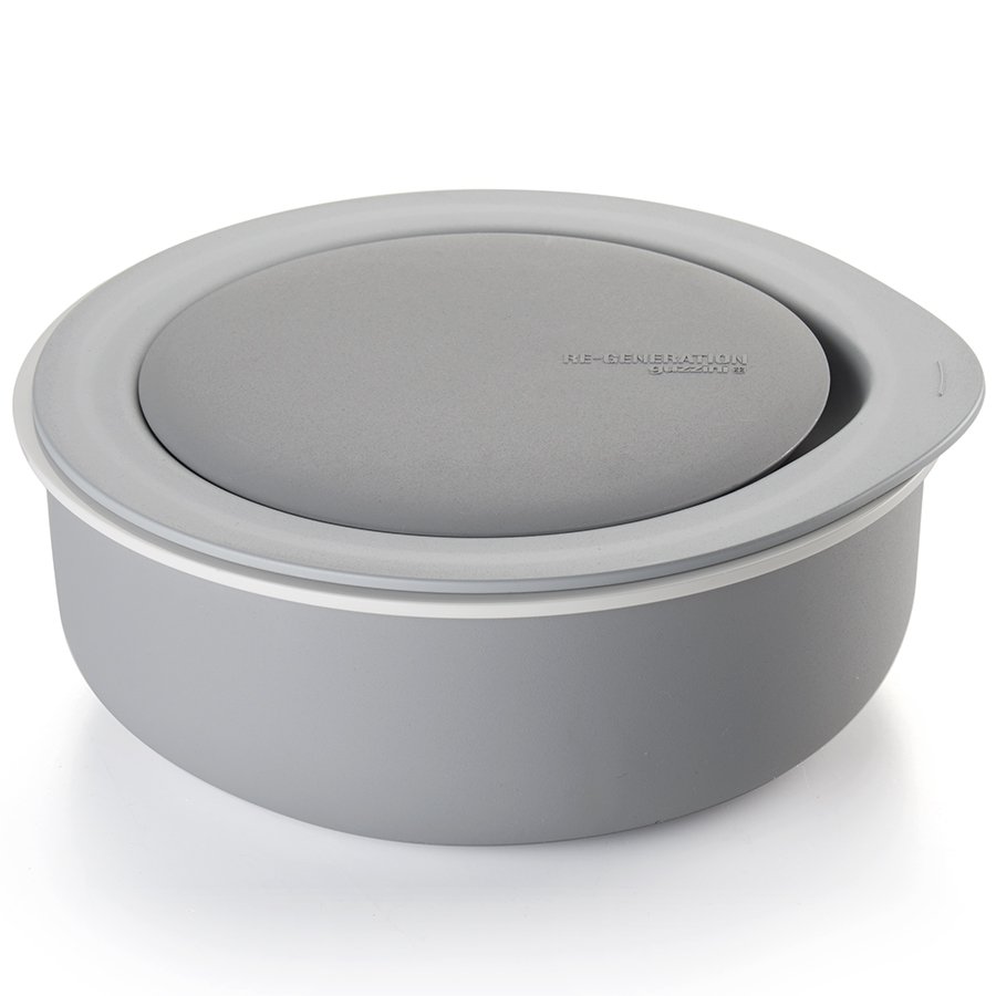 5460033 Набор из ланч-бокса и приборов regeneration, 1,3 л, серый Guzzini 