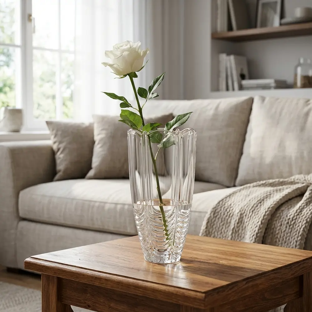 Ваза Bohemia Crystal Nova Old Orion стекло цвет прозрачный 20 см STLM-2029732 - Вид №1