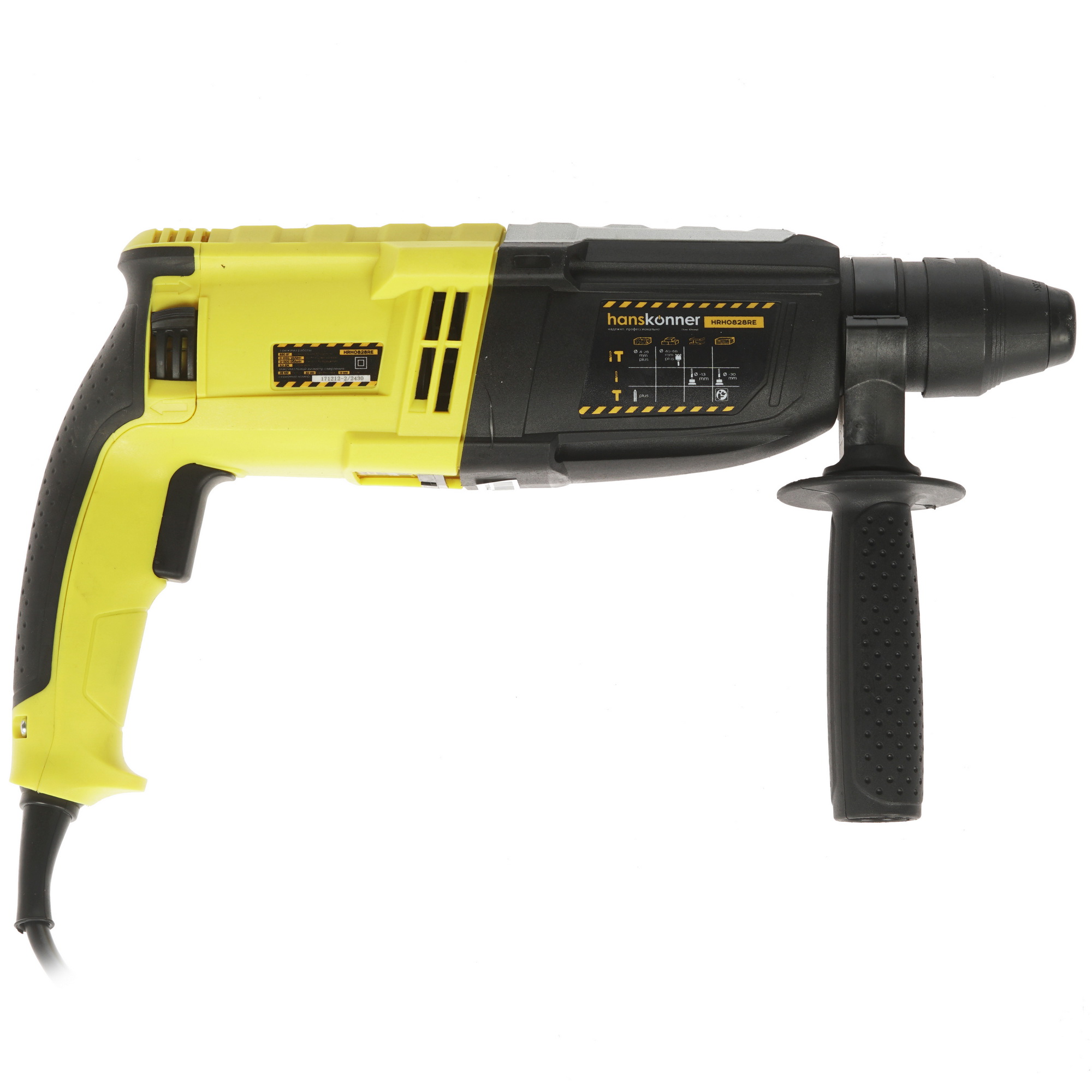 Перфоратор Hanskonner HRH0828RE 1283766 STDN-0029262 - Вид №3