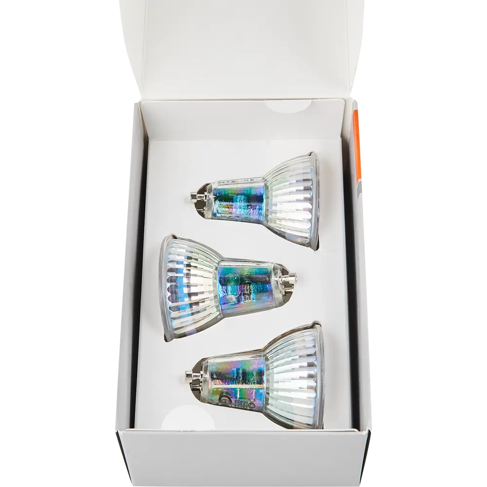Набор умных ламп светодиодных Wi-Fi Osram Smart Plus GU10 220-240 В 5 Вт спот матовая 350 лм теплый белый свет 3 шт 89143944 STLM-2141524 LEDVANCE  - Вид №3