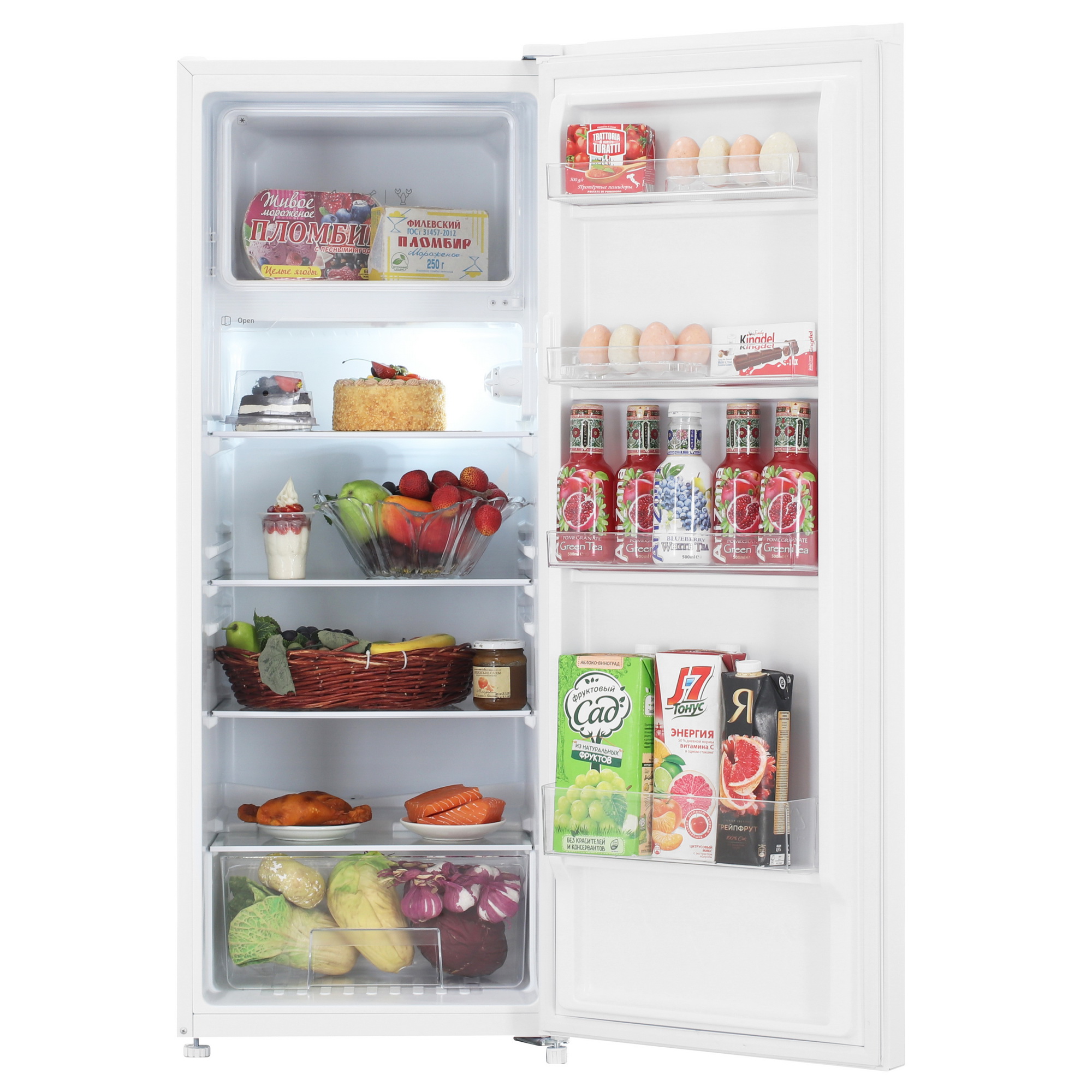 9123703 Холодильник компактный   DEXP S2-18AMG белый STDN-0067381 - Вид №5