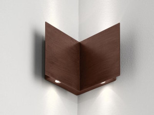 Металлический светодиодный настенный светильник