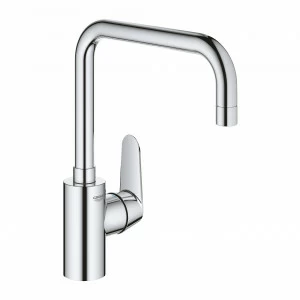 Смеситель для кухни GROHE Eurodisc Cosmopolitan, высокий излив, хром (32259003)