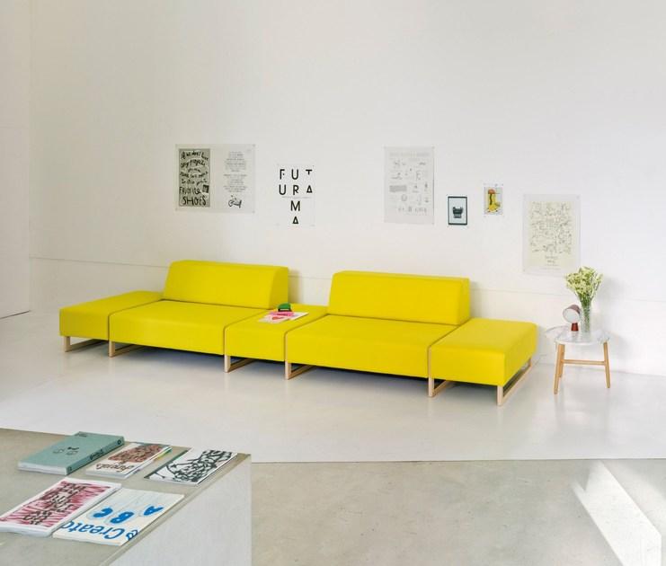 Sancal Модульная скамейка из кожи Moon sun-id-1502041 - Вид №3