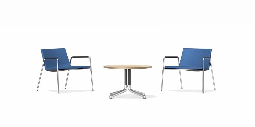 Casala Стул с подлокотниками для залов ожидания Leon lounge 4664/10 - Вид №2