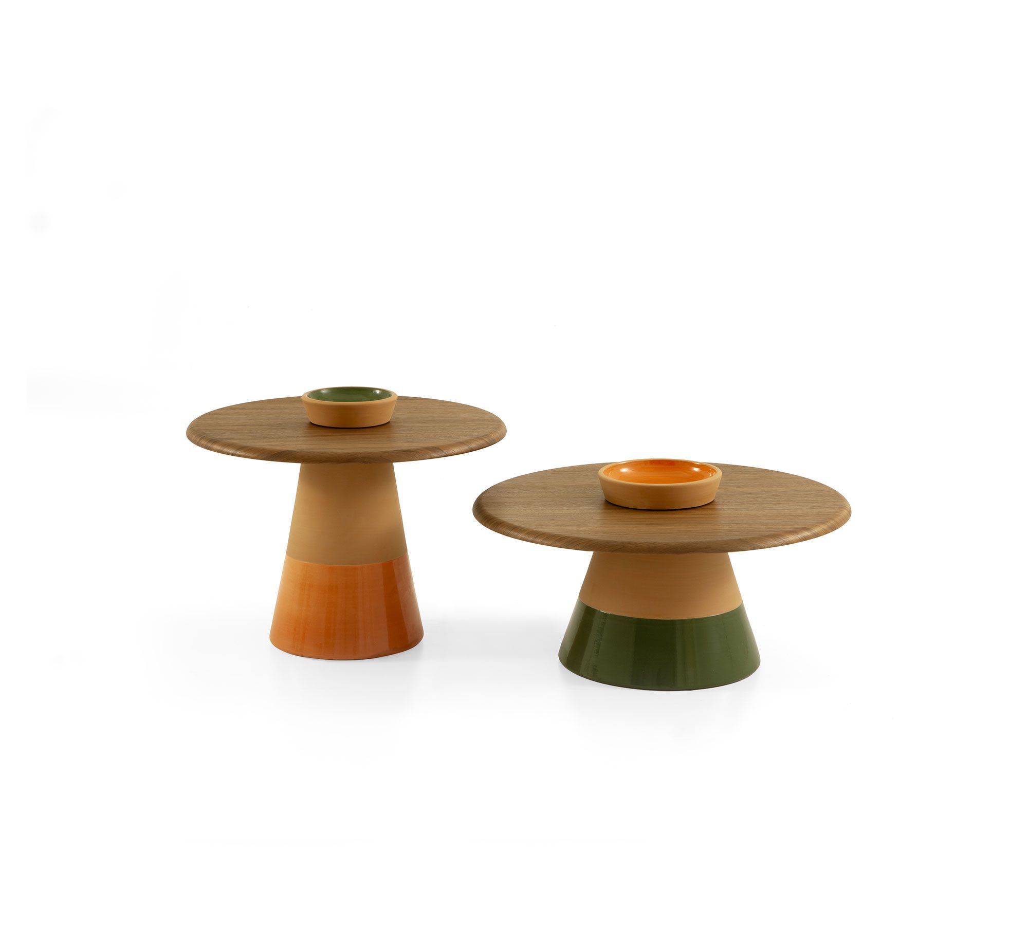 Журнальный столик из глины с деревянной столешницей Morica Design Высокая мода ARCH-00129625 - Вид №36