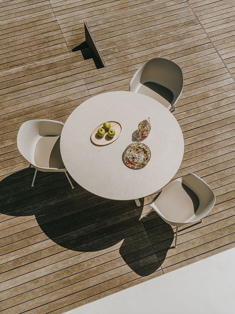 Круглый садовый стол HPL Lapalma TRAIL OUTDOOR ARCH-00064579 - Вид №9