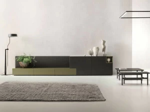 ZANETTE Модульный лакированный буфет Lei