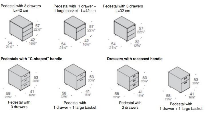 ESTEL GROUP Офисный ящик с замком sun-id-1437831 - Вид №2