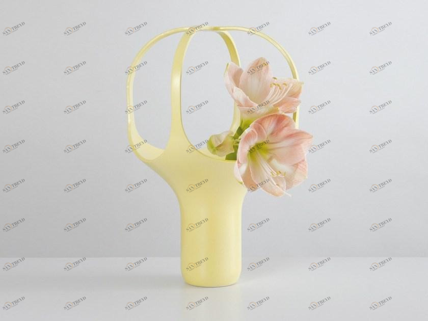 Moustache Керамическая ваза  Bgr06 light yellow 