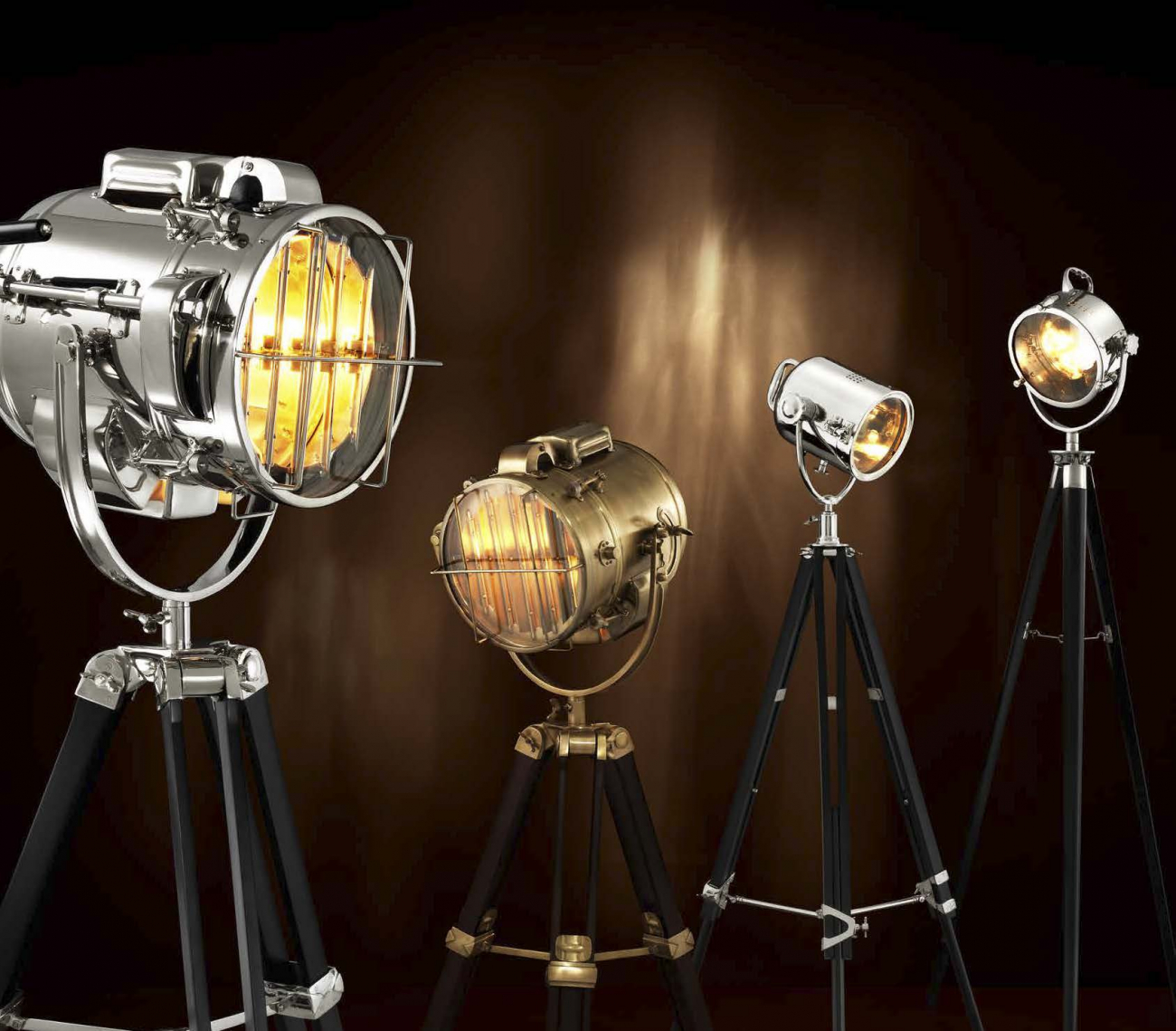 Торшер 103275 от Eichholtz EICHHOLTZ ПРОЖЕКТОР, ЭЛИТНЫЕ 246367 Хром;черный  - Вид №2