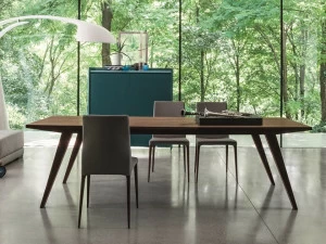 Dall'Agnese Прямоугольный раздвижной стол из дуба Slash