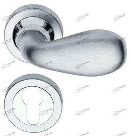 Pasini Ручка из латуни на розетке с замком  3581 