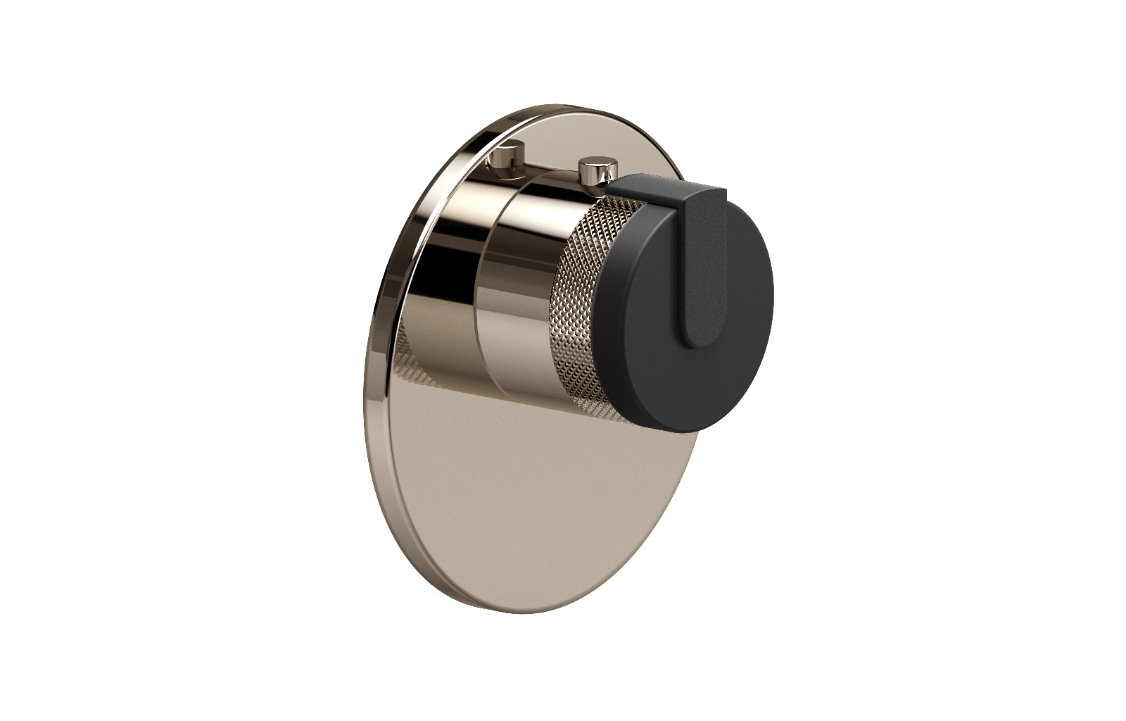 E-8027-R1GME-L1BK-PN-T Термостатический переключатель 3/4-Внешняя часть GRAFF MOD+