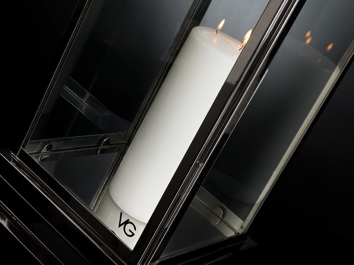 Фонарь из стали и стекла In Stock VGNEWTREND - TOP FLAT-SHAPED 68 ARCH-00024280 - Вид №2