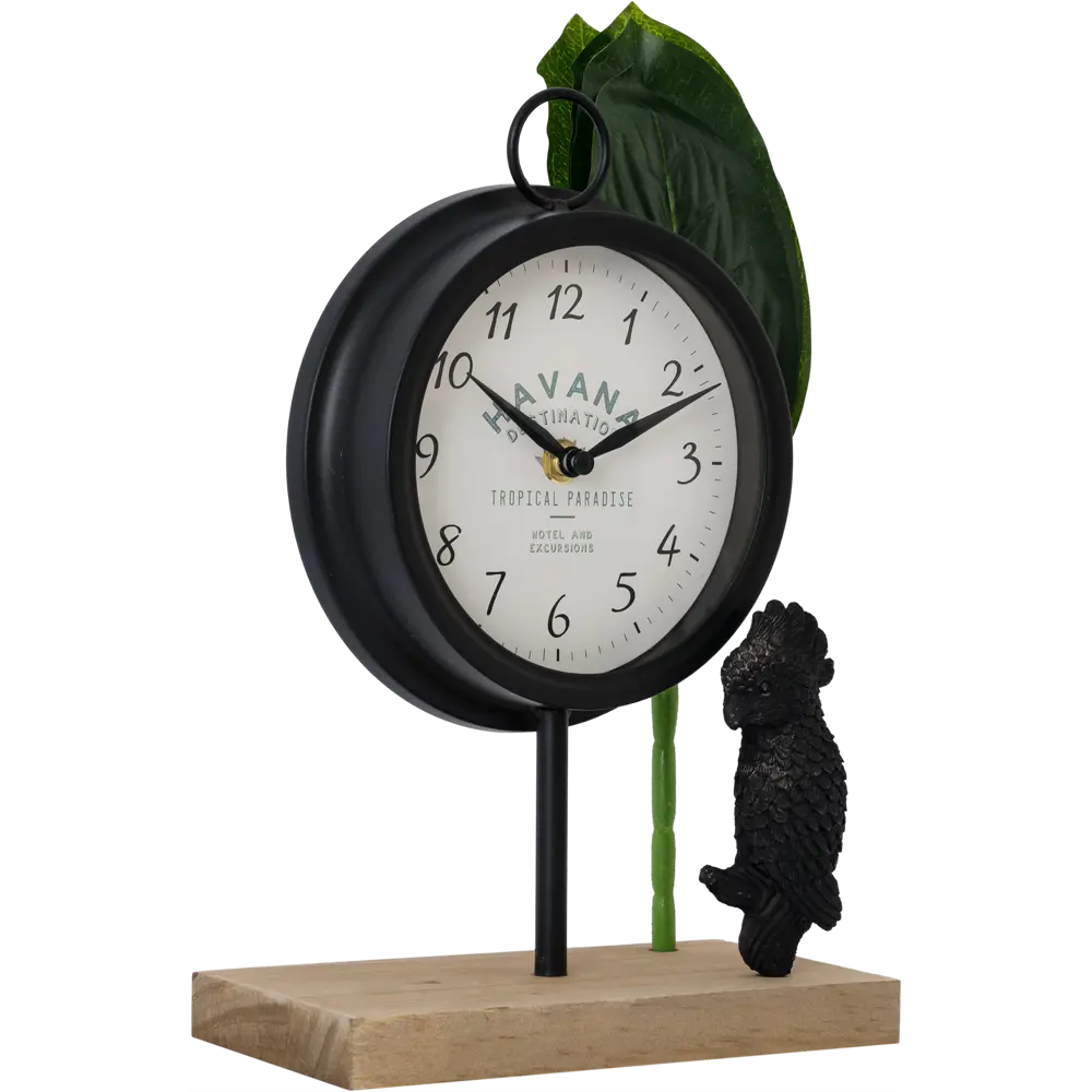 Часы настольные Atmosphera с цветком 9.2x28.5x19 см 179416 89071322 STLM-2136451  - Вид №2