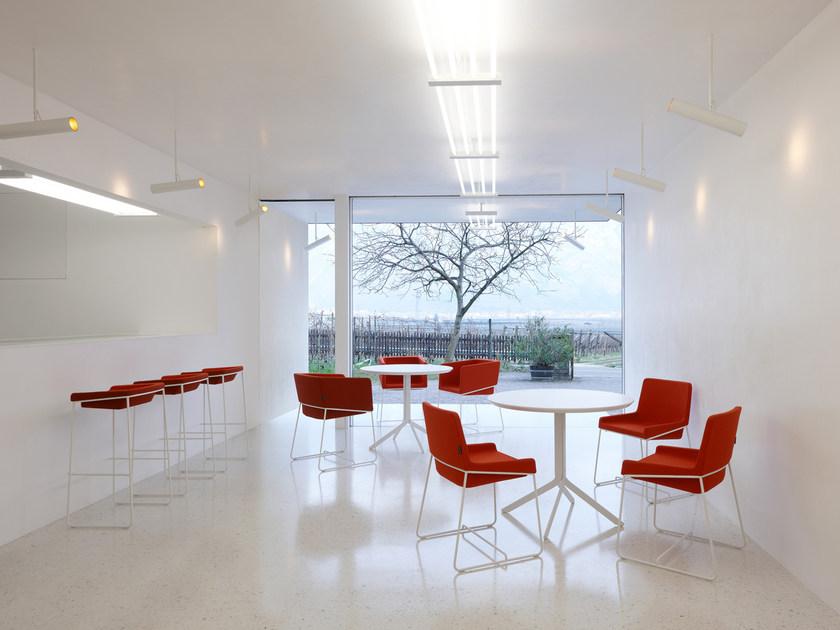 ROSSIN Барный стул из высокой стали Tonic metal sun-id-1458671 - Вид №5