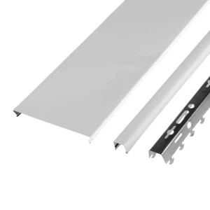 Комплект реечного потолка MONLID 1.8x1.8 м цвет жемчужно-белый