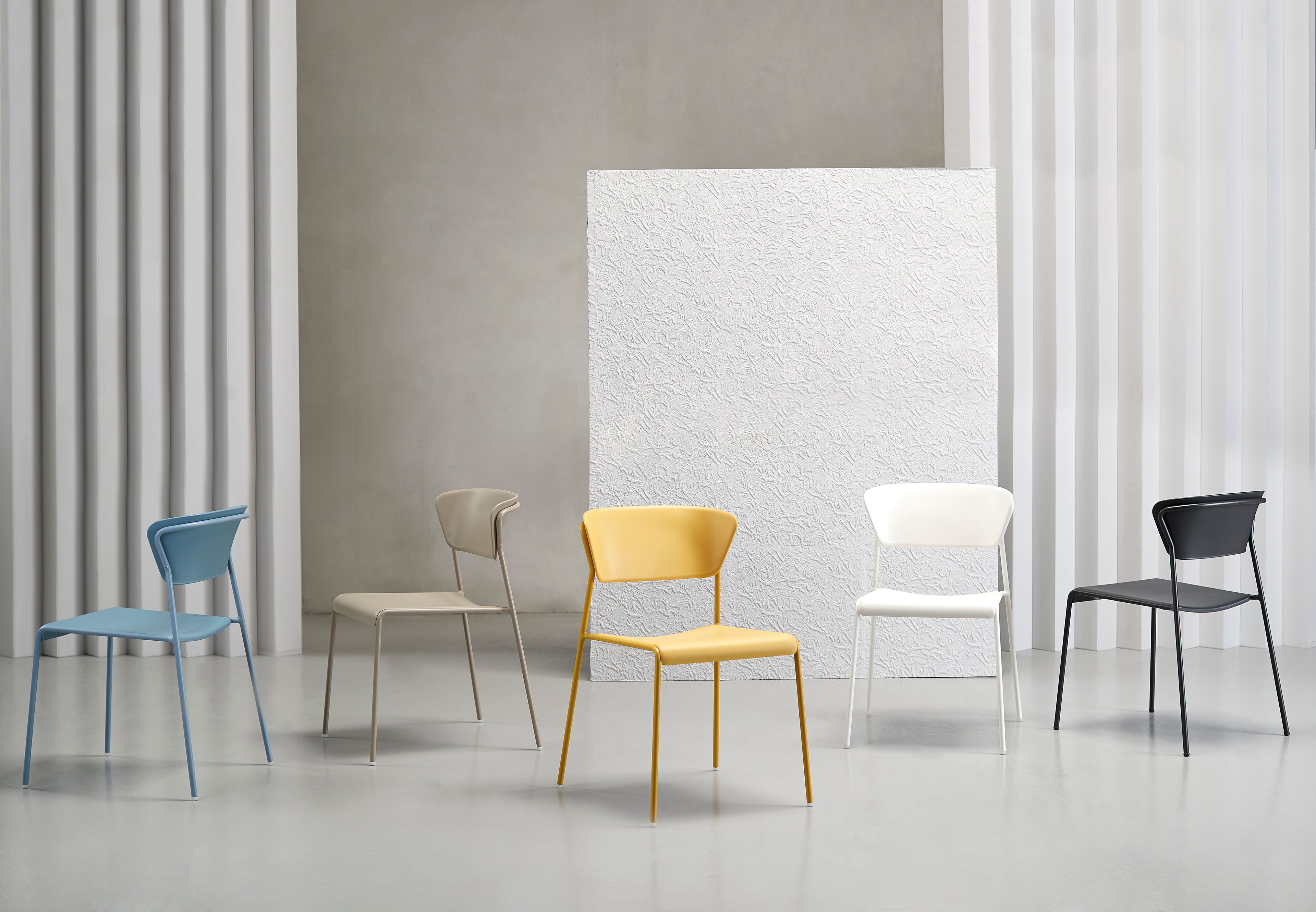 Штабелируемый стул из инженерного пластика S-CAB Лиза ARCH-00081734 - Вид №1