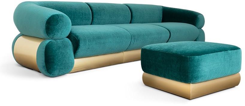 Essential Home Модульный диван из ткани Happy few sun-id-1463640 - Вид №2