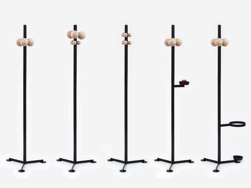 Danese Milano Вешалка из крашеного металла с подставкой для зонтов Familia sun-id-1513373 - Вид №7