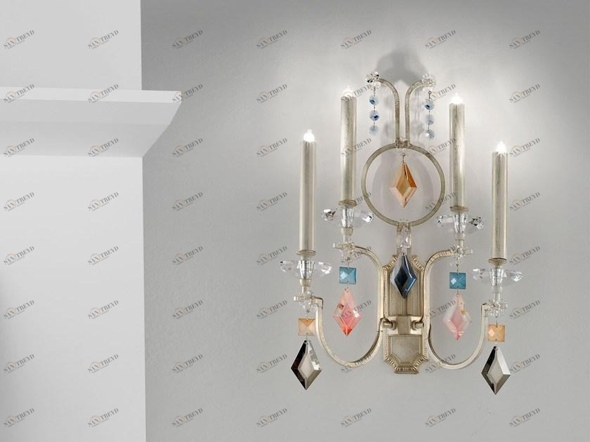 Masiero Настенный светильник из окрашенного металла Lizzi sun-id-1407856