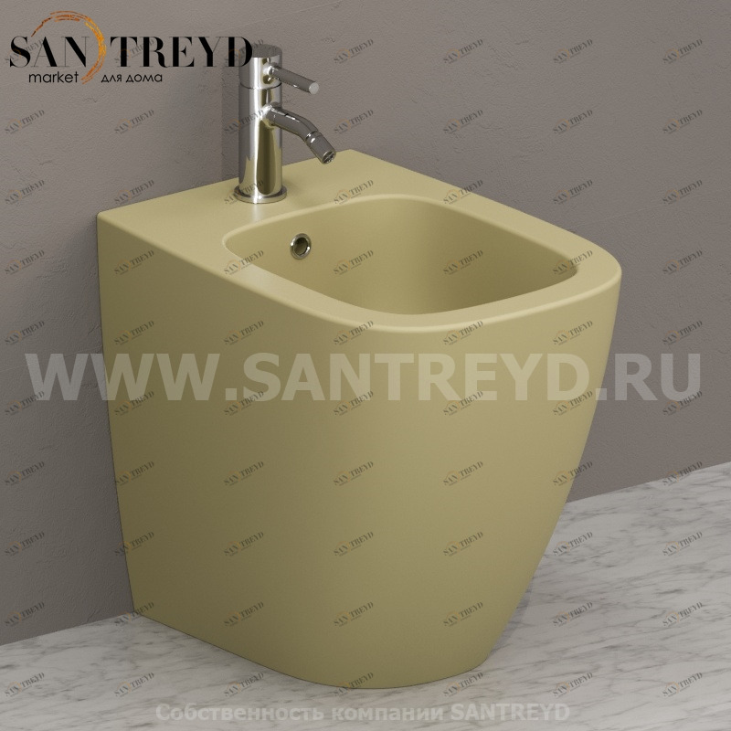 GN010SE Биде напольное GENESIS Ceramica Globo