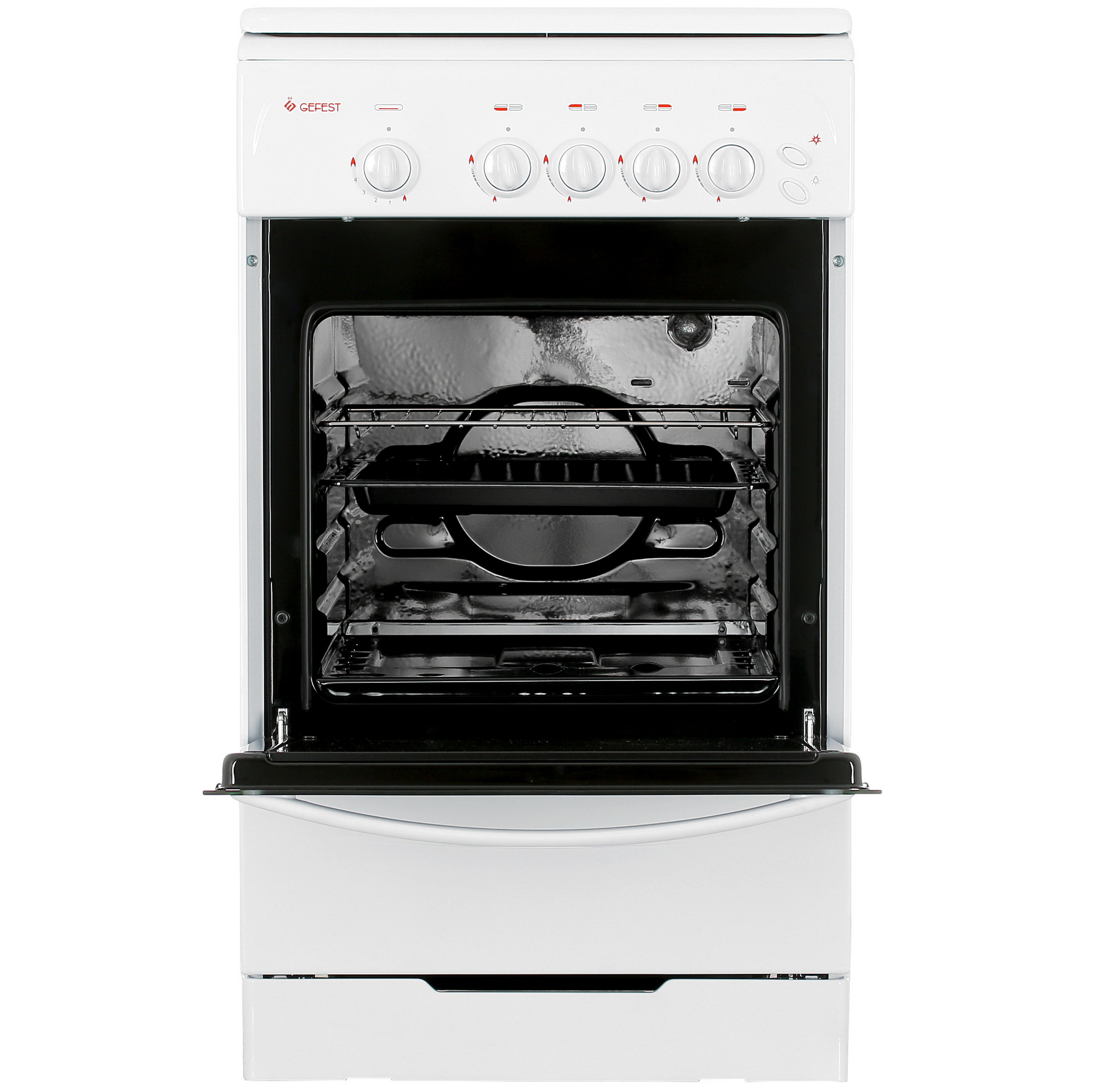 9114581 Газовая плита Gefest GS 3206 W GC белый STDN-0110357 - Вид №7