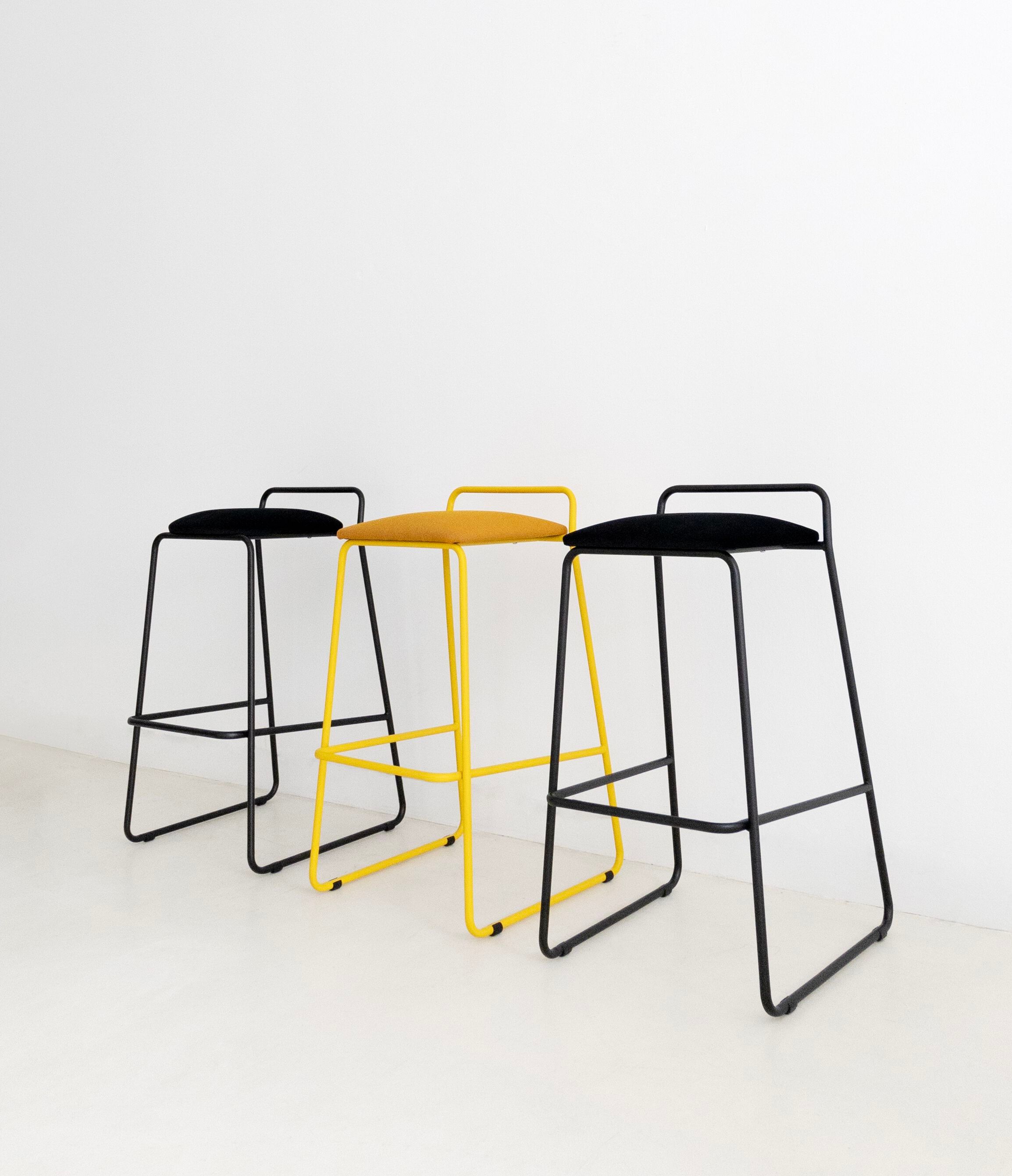 Высокий табурет с подставкой для ног Branca Lisboa Fio ARCH-00023637 - Вид №5