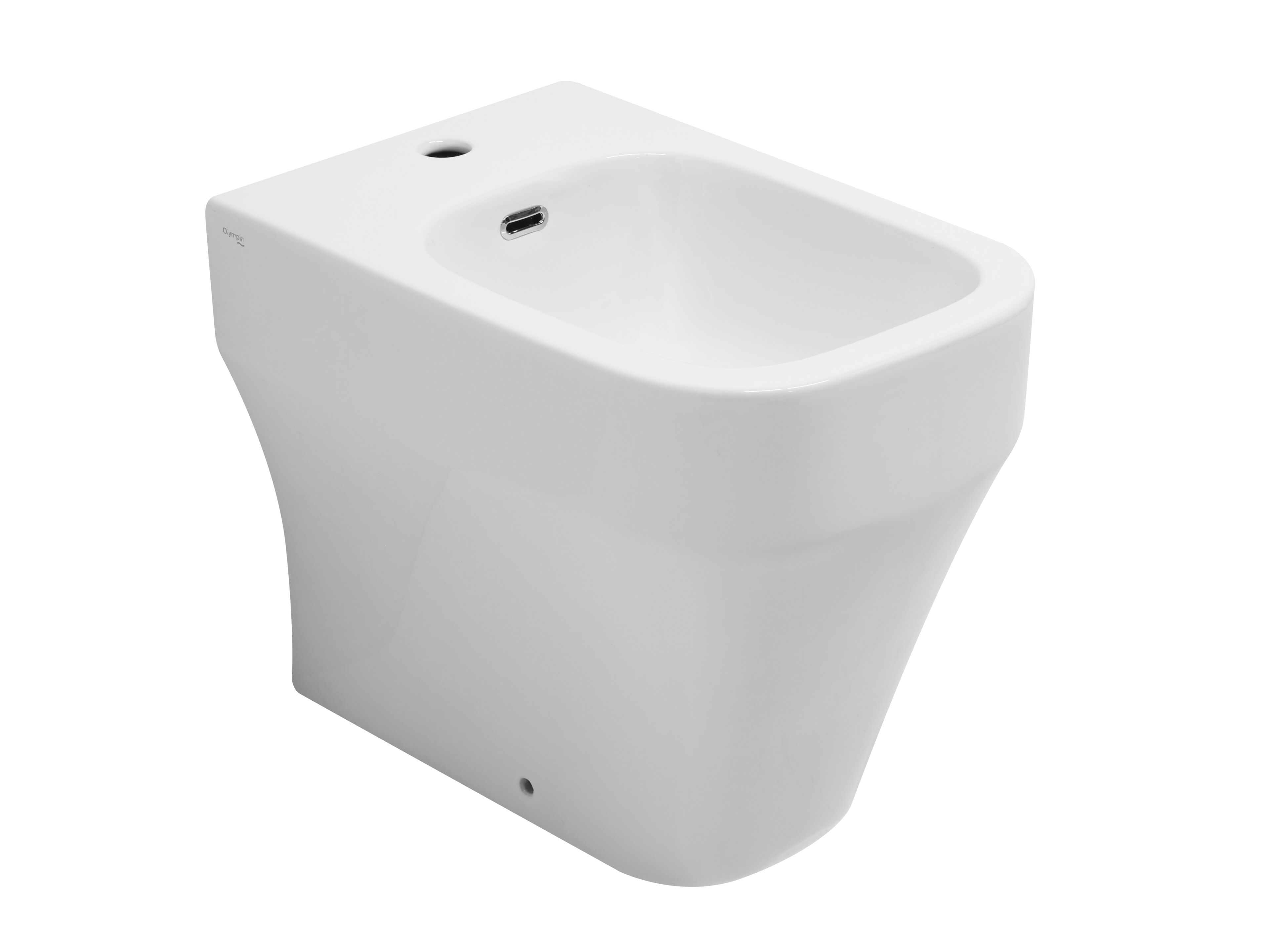 Биде из стекла с переливом на полу Olympia Ceramica Synthesis Eco ARCH-00151191