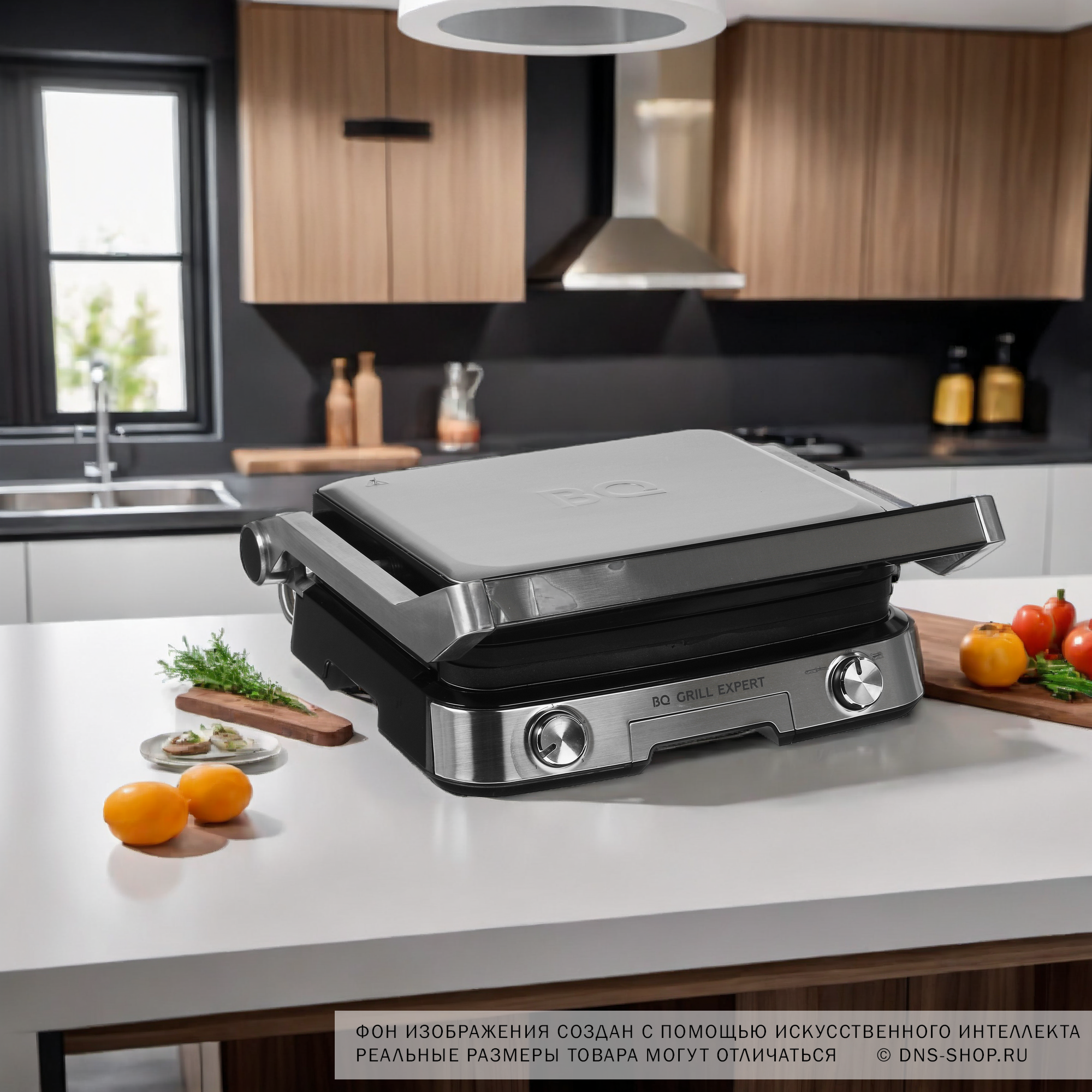 5360848 Гриль BQ GR1000 серый STDN-0005321 - Вид №12