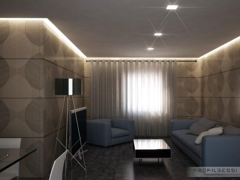 Profilgessi Светодиодный угловой профиль с отраженным светом Illuminazione sun-id-1431250 - Вид №2