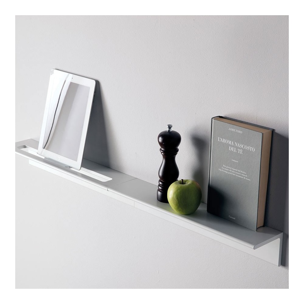 EVLIS450EVER Life Design Настенная полка из алюминия - Lissom Slim Lissom Непрозрачный белый - Вид №6