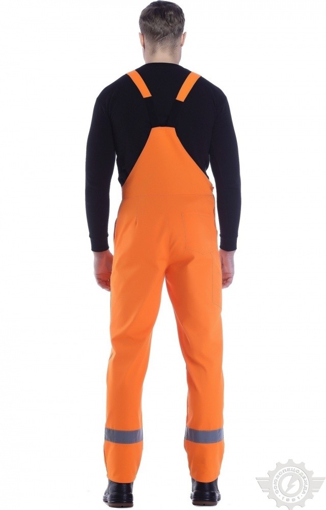 65935 Костюм "Дорожник Флюр" с СВП  Летняя спецодежда  размер 60-62/182-188  - Вид №9