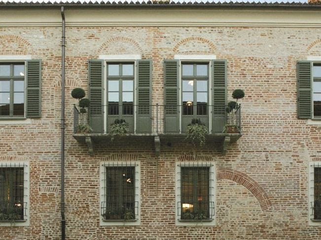 Деревянная дверь-окно с термической резкой Capoferri Serramenti SC80-100 ARCH-00147424