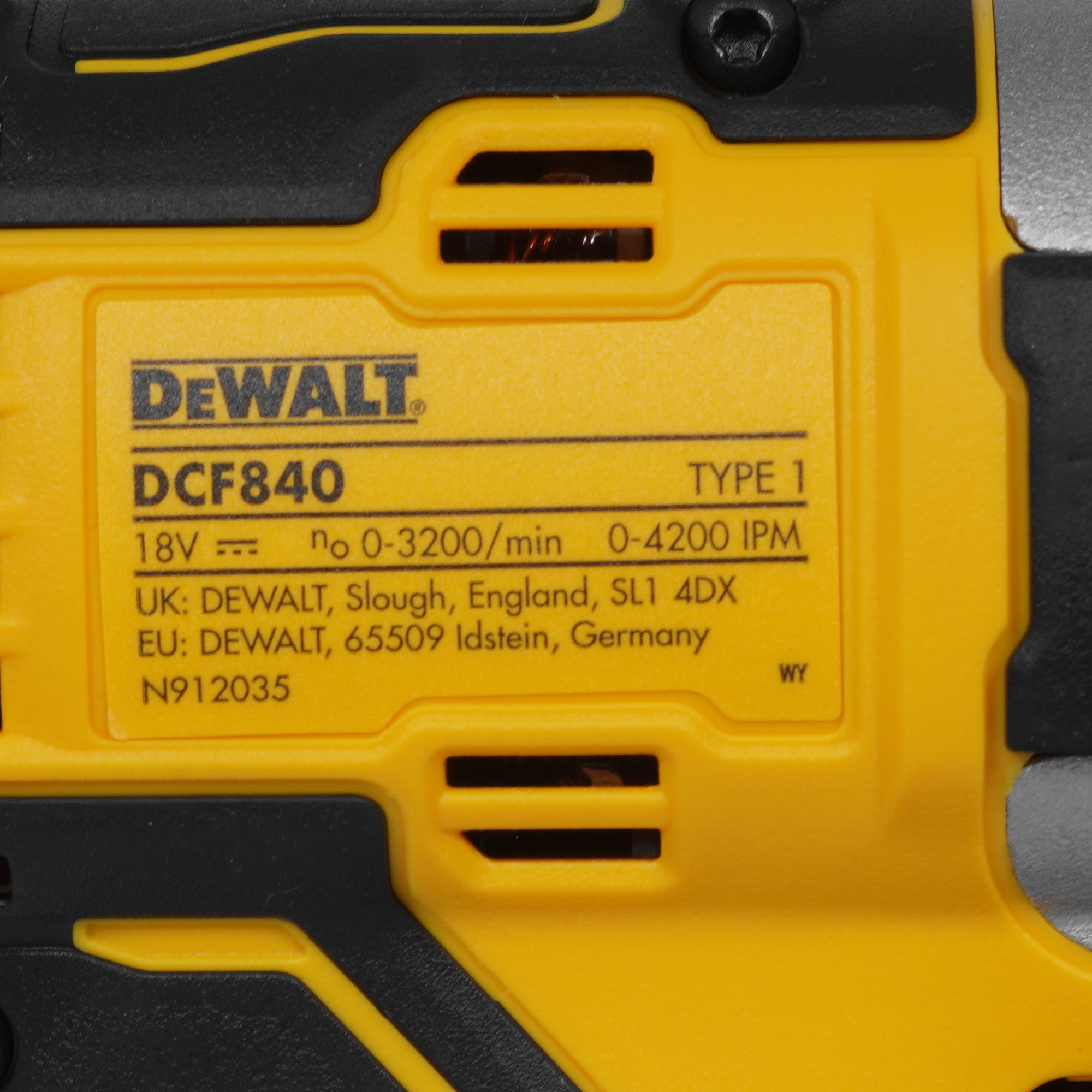 Винтоверт DeWalt DCF840E1T-QW FLEXVOLТ 18/54V , Без ЗУ 5437934 STDN-0109434 - Вид №3