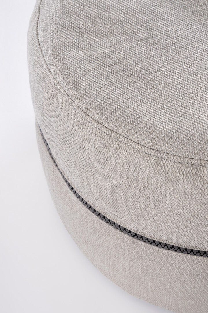 Ткань съемный круглый сад пуфик BIZZOTTO GULIZAR ARCH-00034790 - Вид №9