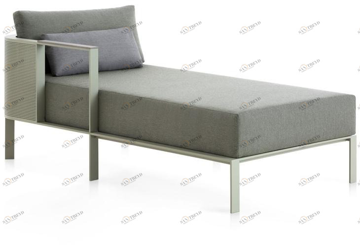 GANDIABLASCO Садовая кушетка из мягкой ткани Solanas sun-id-1456447