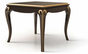 Carpanese Home Квадратный деревянный журнальный столик Heritage 5038