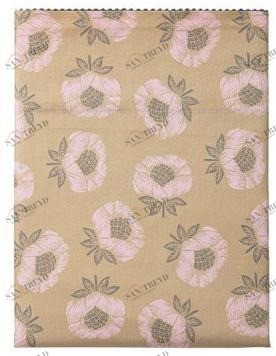 Alexandre Turpault Печатные хлопковые простыни с цветочными мотивами Opium sun-id-1487562