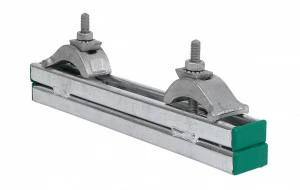 6073300 Монтажные профиля BIS Strut 41x21D Комплект балочных зажимов монтаж между стенками стальных конструкций