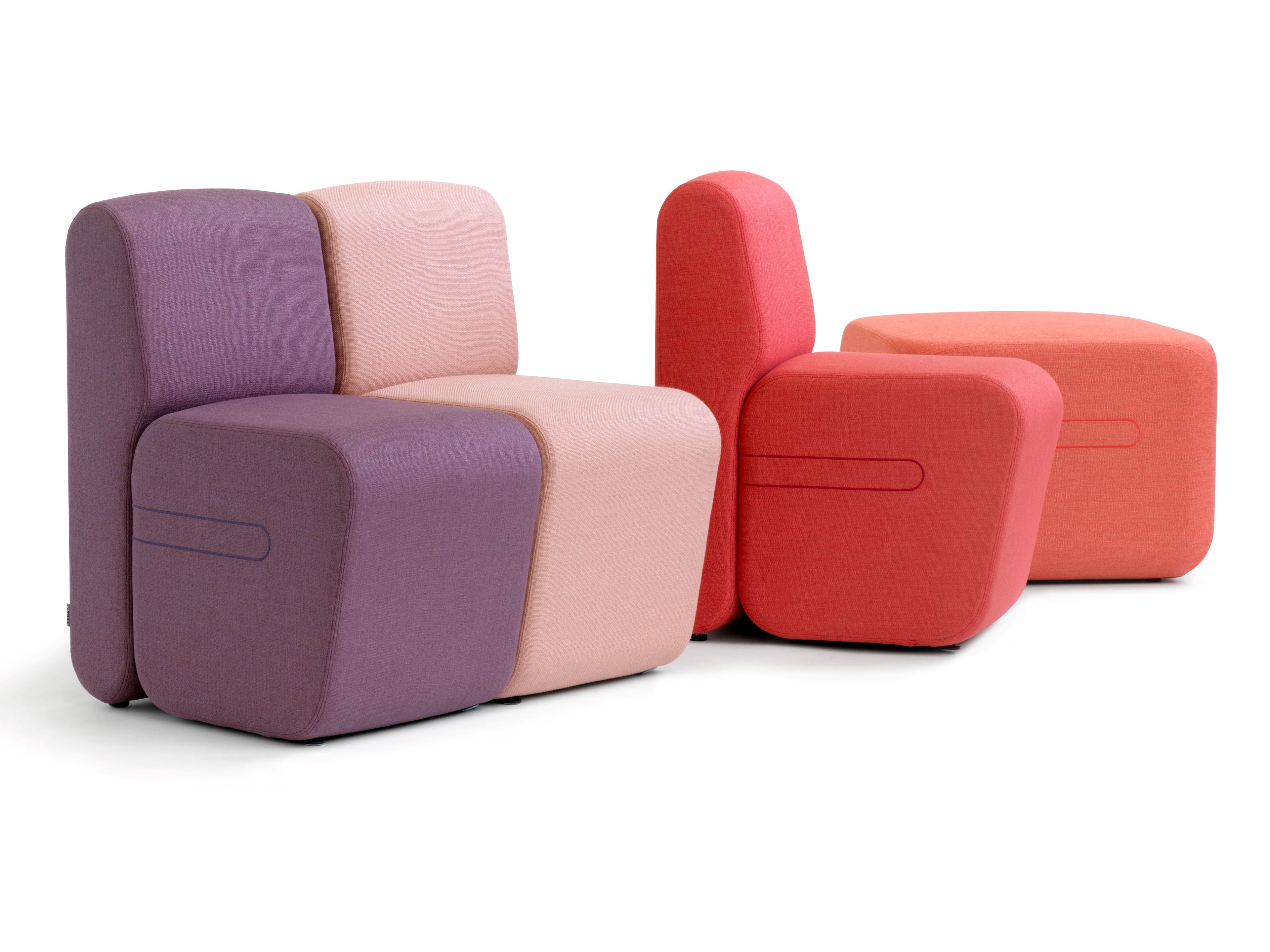 Квадратный пуф из ткани Bla Station ARCH-00129486 - Вид №19