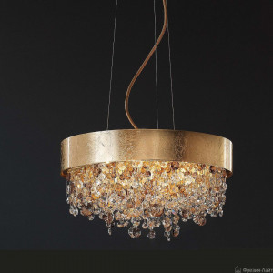 Masiero OLA S6 90 Silver Leaf/cold col. pendants подвес