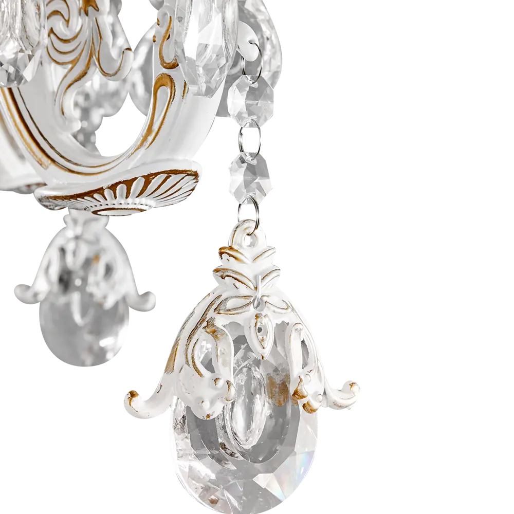 Люстра СЕМЬ ОГНЕЙ Эветта - элегантное освещение с хрустальными подвесками 85242585 STLM-0060363 - Вид №7