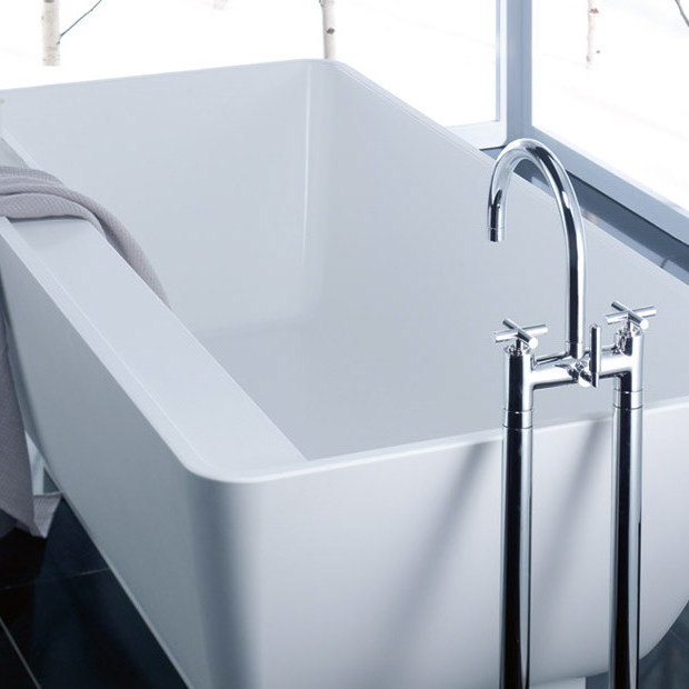 MWAP180 Senza Collection ванна из минерального литья, отдельно стоящая Burgbad 42709 - Вид №3