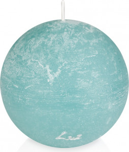 10623044 Luz your senses Свеча-шар Luz your senses 10см (лазурный) Парафин