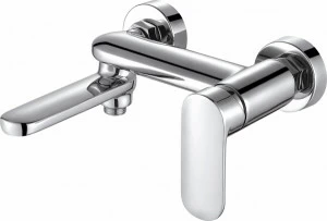 Смеситель для ванны с коротким изливом БЕЗ аксессуаров OPAL F6125183CP-01-RUS bravat